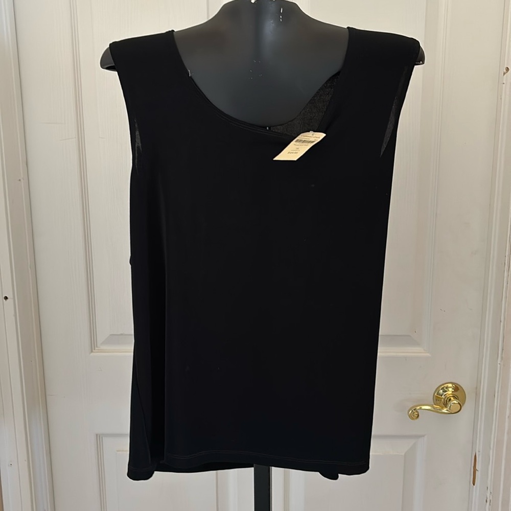 NWT Coldwater Creek travel knit tank.